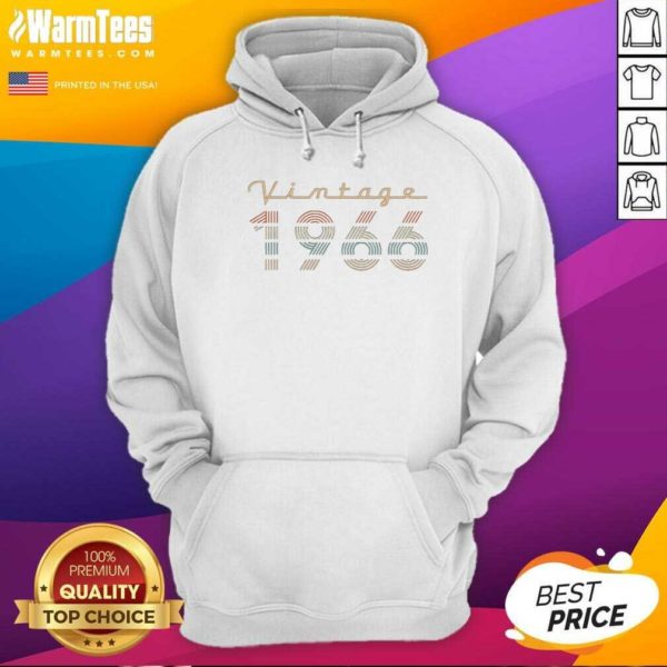 Pretty Vintage 1966 53rd Birthday Shirt - Image 3