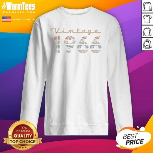 Pretty Vintage 1966 53rd Birthday Shirt - Image 4