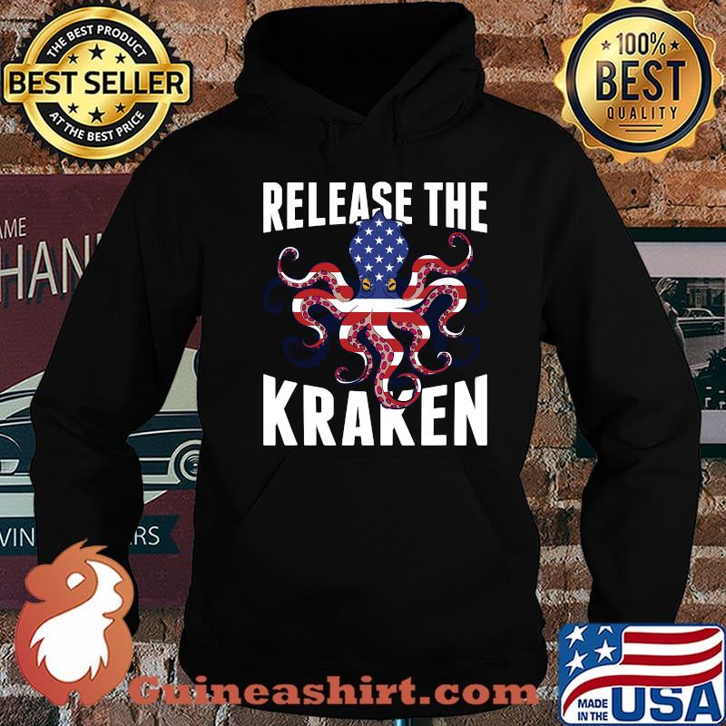 Release The Kraken Trump Biden Usa Elections Octopus Shirt Hoodie