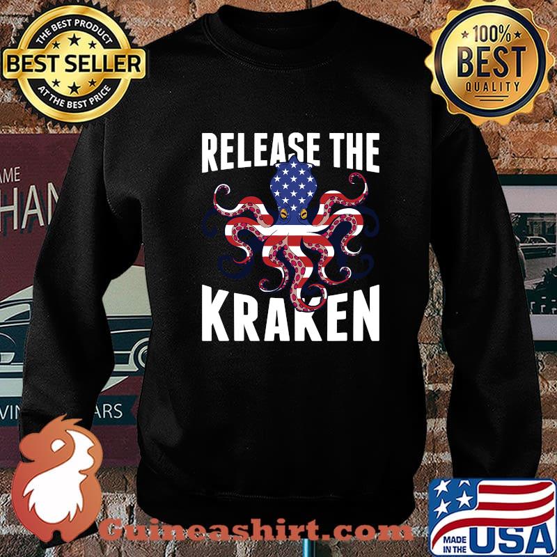 Release The Kraken Trump Biden Usa Elections Octopus Shirt Sweater