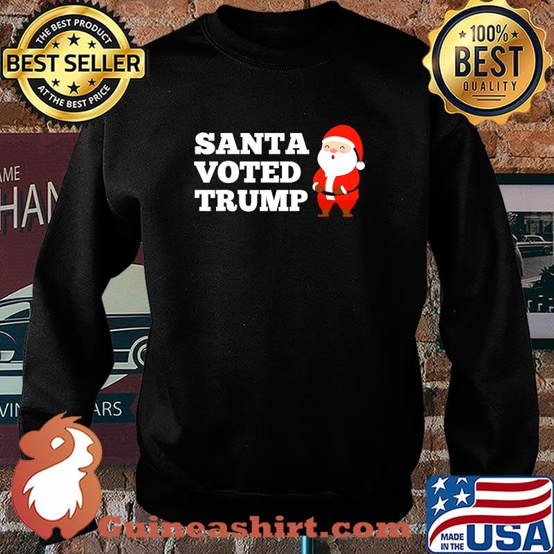 Santa Voted Trump Republican Christmas Shirt Sweater