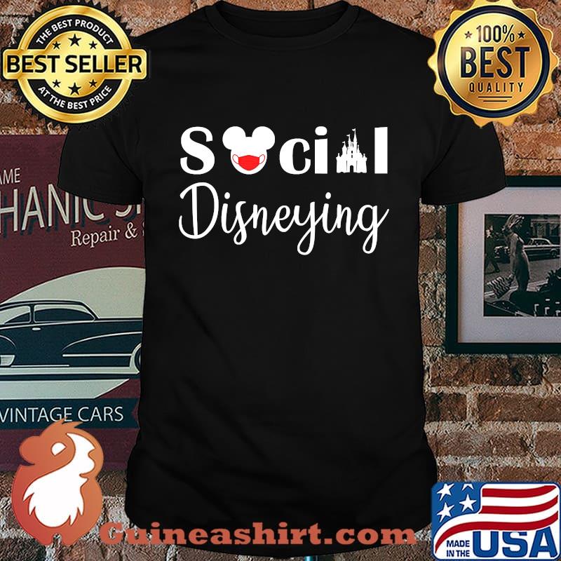 Social Disneying Distancing Heart Shirt