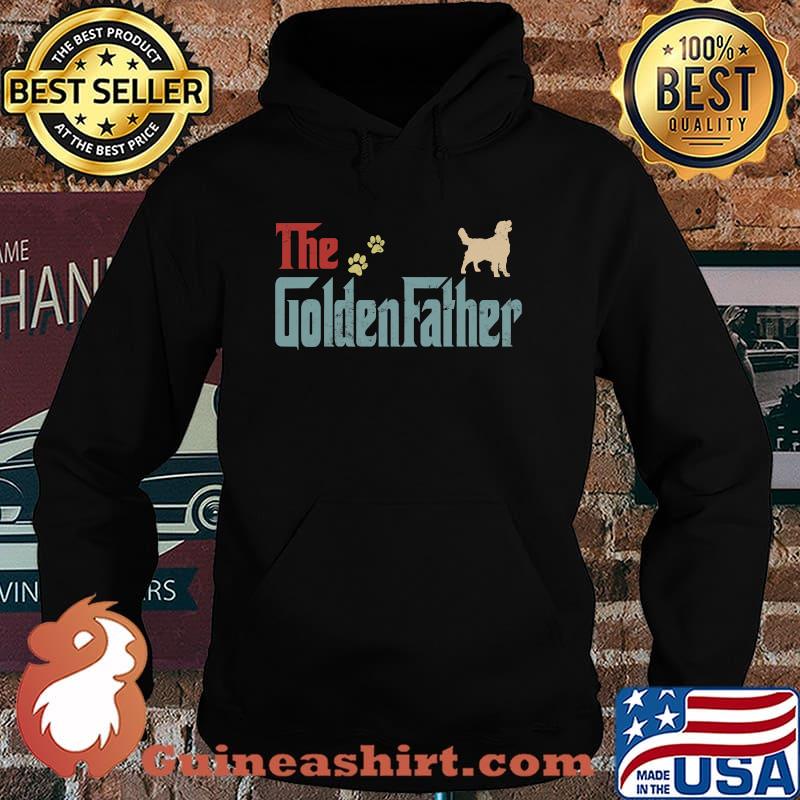 The Goldenfather Family Golden Retriever Vintage Shirt Hoodie
