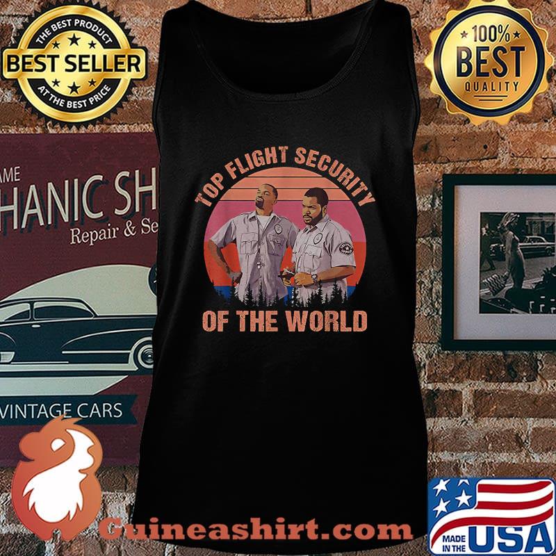 Top Flight Security Of The World Vintage Sunset Shirt Tank top