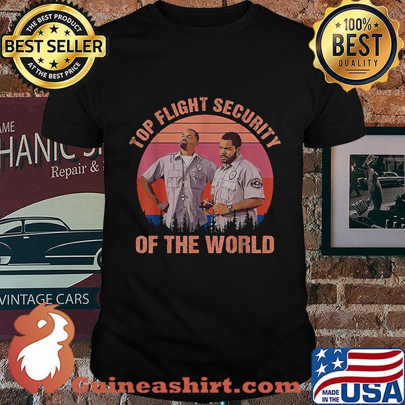 Top Flight Security Of The World Vintage Sunset Shirt
