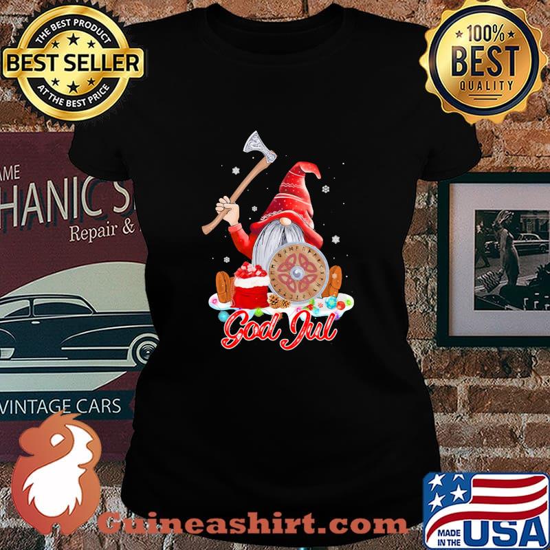 Viking god jul Christmas s Laides tee