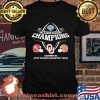 2020 Oklahoma Sooners Champions Stadium Arlington Texas Football Shirt
