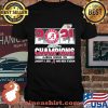 2021 Alabama Crimson Tide Cfp National Champions Football Shirt