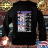 61st Anniversary 1960 2021 Buffalo Bills Thank You For The Memories Signature Shirt Sweater