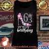 63 It's My Birthday 1958 63rd Birthday Shoes Diamond Queen Shirt Tank top