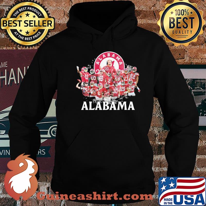 Alabama Crimson Tide Team Football Shirt Hoodie