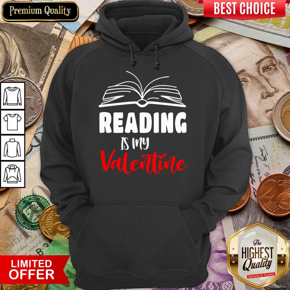 Awesome Reading Is My Valentine Shirt - Image 4