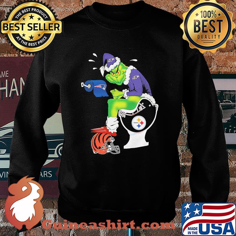 Baltimore Ravens Grinch Toilet Shirt Sweater