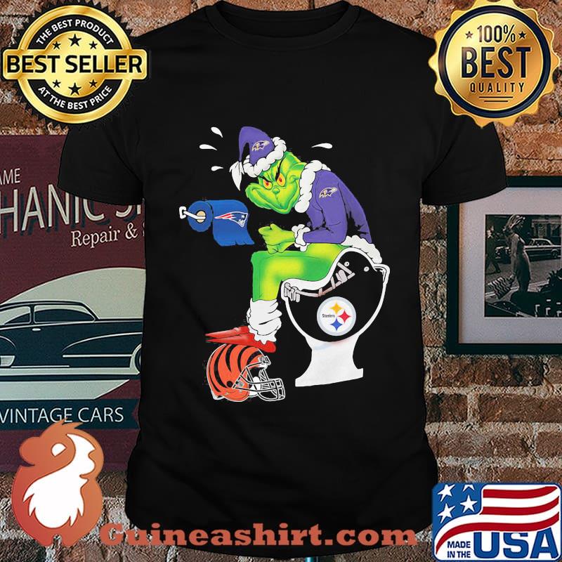 Baltimore Ravens Grinch Toilet Shirt