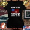 Biden is My President Inauguration 2021 American Flag Shirt Laides tee