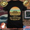Carry On My Waywayrd Son Car Vintage Sunset Shirt