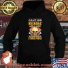 Caution Mechanic With No Filter And A Serious Dislike For Stupid People Skull Shirt Hoodie