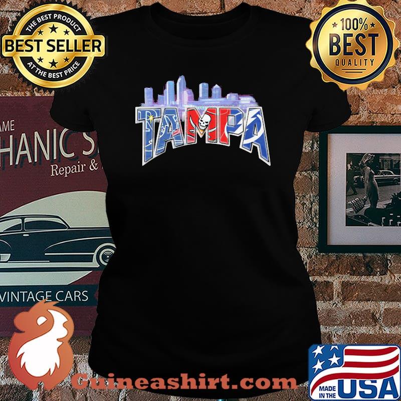 City New York Tampa Football Shirt Laides tee