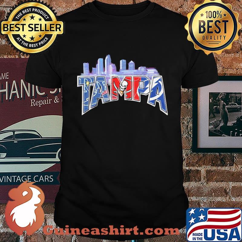City New York Tampa Football Shirt