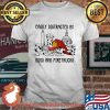 Easily Distracted By Dogs And Fire Trucks Shirt