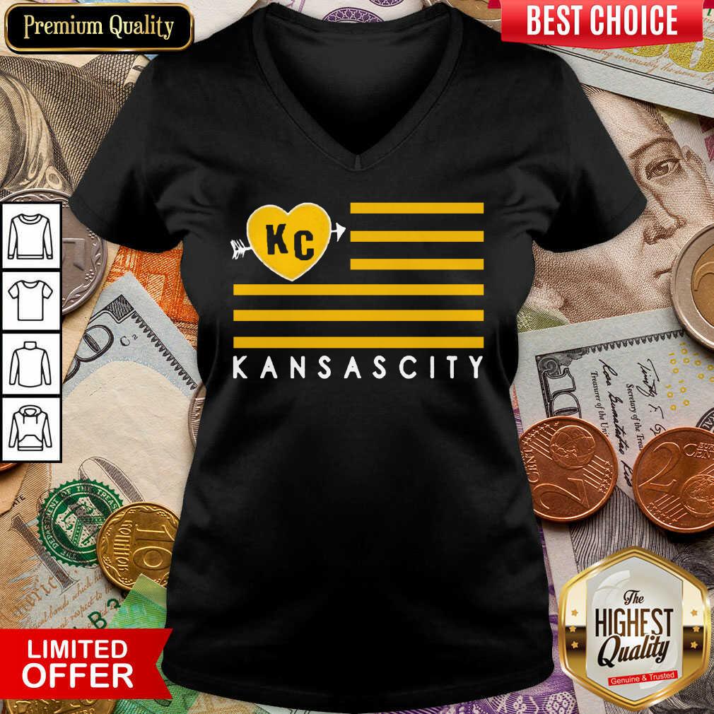 Good KC Kansas City Football Shirt - Image 5