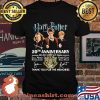 Harry Potter 20th Anniversary 2001 2021 Thank You For The Memories Signature Shirt