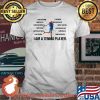 I Am A Tennis Player I Am Strong I Am Brave I Am Tough I Am A Fighter Shirt