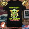 I Don’t Care What Day It Is It’s Early I’m Grumpy I Want Min Dew Baby Yoda Shirt