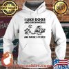 I Like Dogs And Snowmobile And Maybe 3 People Shirt Hoodie