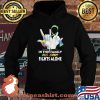 In This Family Nno One Fights Alone Autism Shirt Hoodie