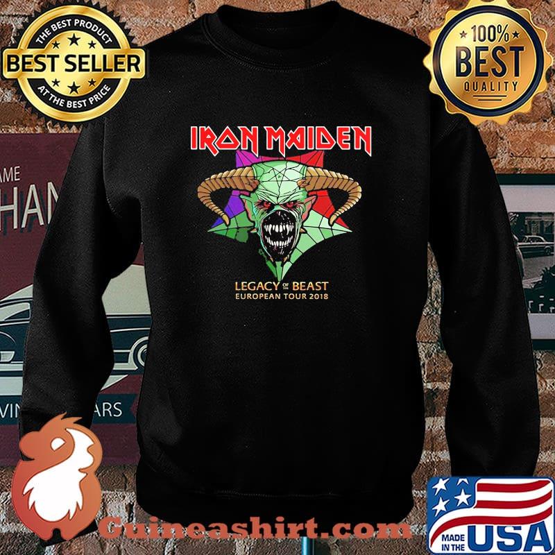 Iron Maiden 'Legacy Of The Beast Tour' Womens Fitted Shirt Sweater