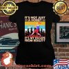 It's Not Just A Hobby It's My Escape From Reality Vintage Shirt Laides tee