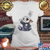 Jack Skellington Yoda Star Wars Merry Christmas Shirt Ladies tee