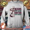 Jesus Is My Savior Guitar Is My Therapy Shirt Sweater