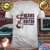 Jesus Is My Savior Guitar Is My Therapy Shirt