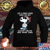 Life Is Much Easier When You Just Don’t Care What Anyone Thinks Snoopy Shirt Hoodie