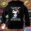 Life Is Much Easier When You Just Don’t Care What Anyone Thinks Snoopy Shirt Sweater