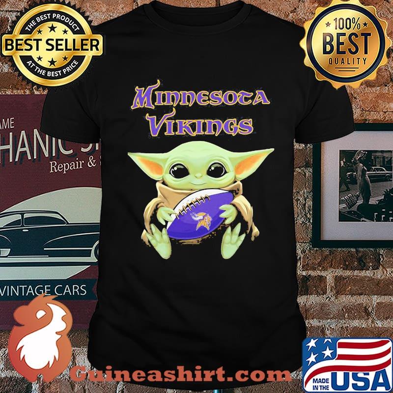 Minnesota Vikings Baby Yoda Football Shirt Unisex