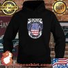 My Patriotic Heart Beats Red White And Blue American Flag Shirt Hoodie