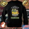 Never Underestimate A Woman Who Understand Football And Loves Packers Signature Shirt Sweater