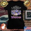 Never Underestimate A Woman Who Understands Football And Loves Vikings Signature Team Shirt Laides tee