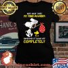 Not Only Does My Mind Wander Sometimes It Walks Off Completely Snoopy And Woodstock Shirt Laides tee