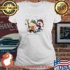 Official Snoopy And Friends Snowboarding Shirt Ladies tee