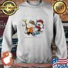 Official Snoopy And Friends Snowboarding Shirt Sweater