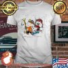 Official Snoopy And Friends Snowboarding Shirt