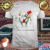 Official Snoopy And Woodstock Snowboarding Shirt