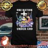 One Nation Under God American Flag Minnesota Vikings Football Shirt Unisex