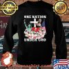 One Nation Under God American Flag Tampa Bay Buccaneers Shirt Sweater