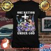 One Nation Under God Baltimore Ravens American Flag Shirt