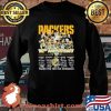 Packers 102nd Anniversary 1919 2021 Thank You For The Memories Signature Shirt Sweater